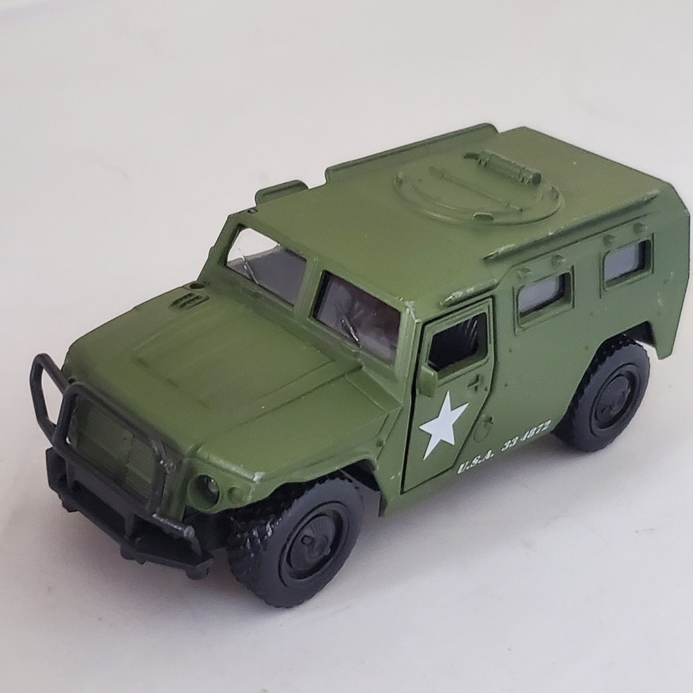 JFL Enterprises Military Armored Transport Vehicle Olive Drab USA 33 4872 LRDCPC - Picture 8 of 12